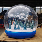 NB-TE046 Commercial giant transparent pvc bubble human customized christmas house snow globe inflable